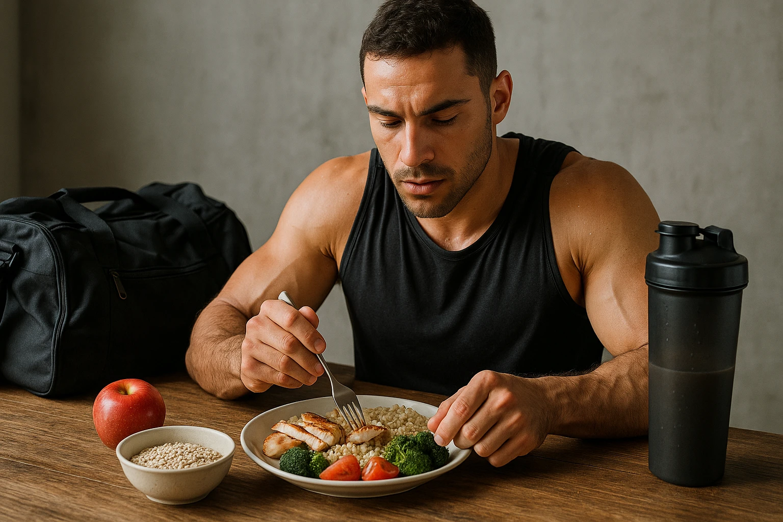 Por qué no ganas masa muscular aunque entrenas y comes “bien”