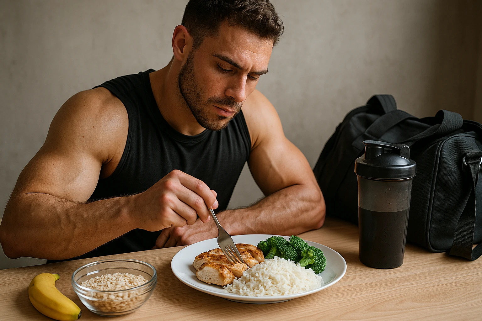 Cuánta proteína necesitas si entrenas fuerza y quieres progresar