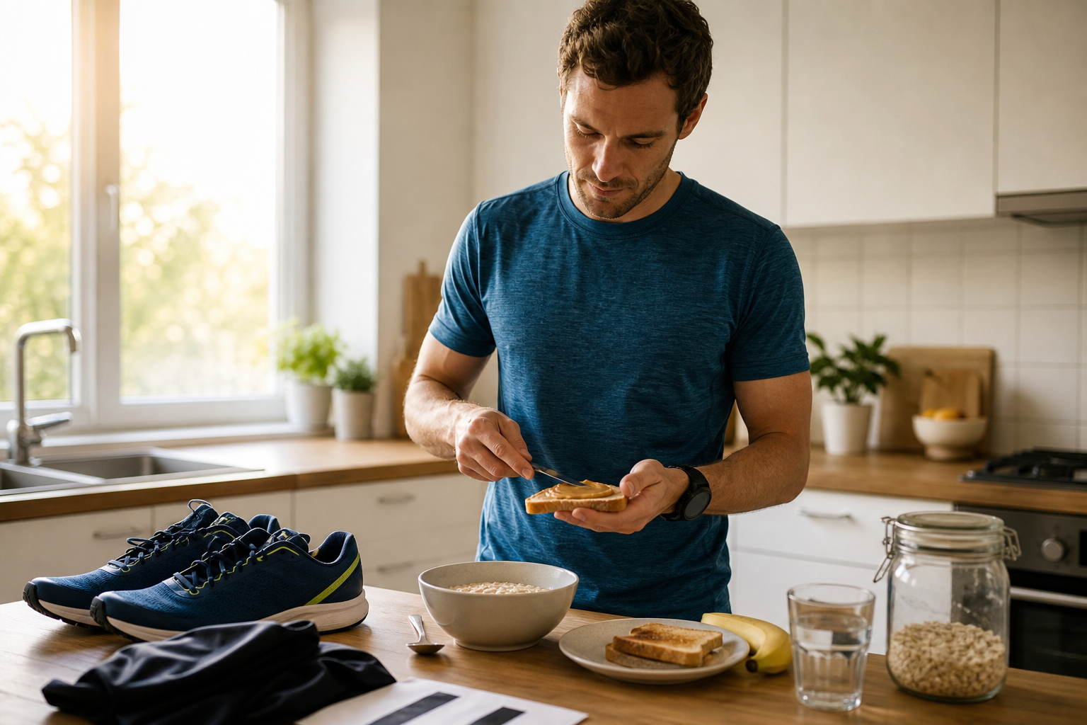 Qué comer antes de una carrera: guía práctica para entrenar el estómago y llegar con energía